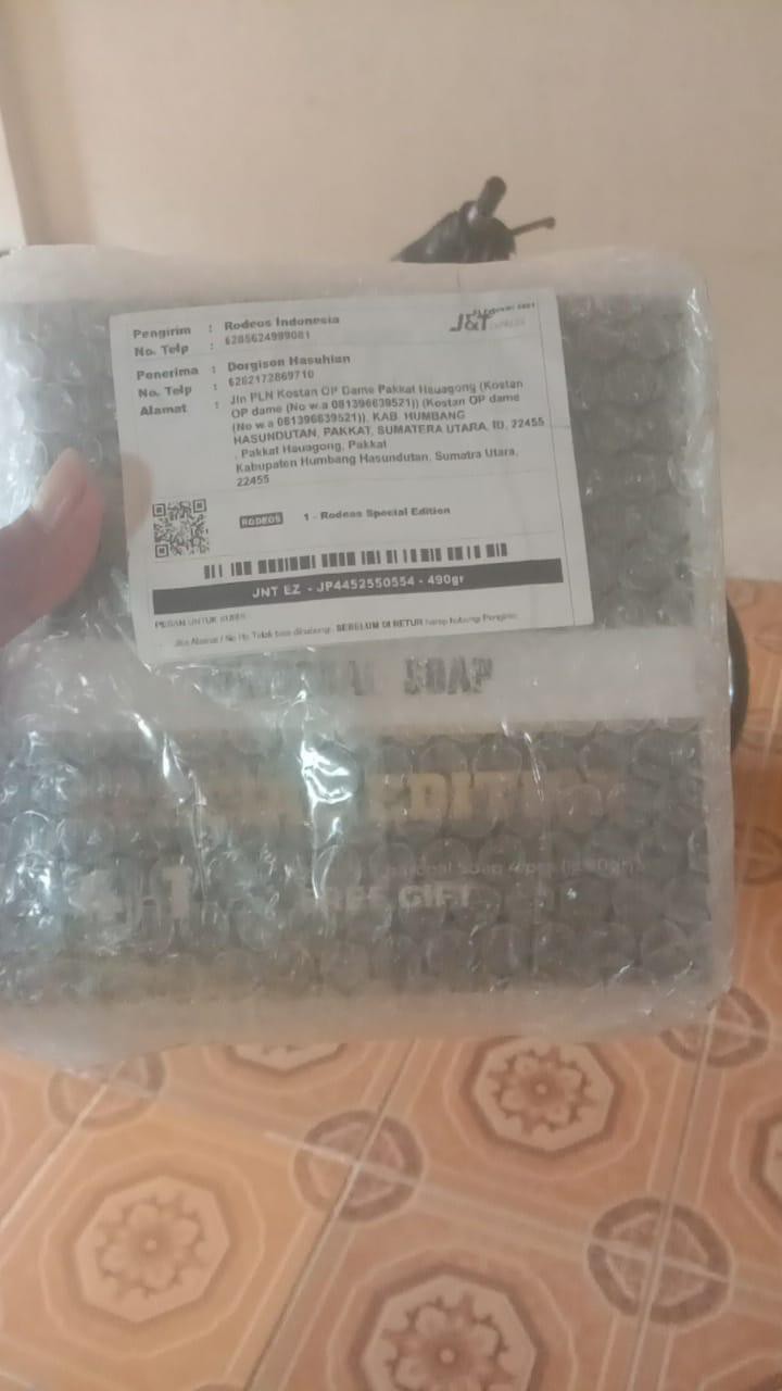 Rodeos Special Edition Paket 4 In 1 Free Handuk Wajah 230gram