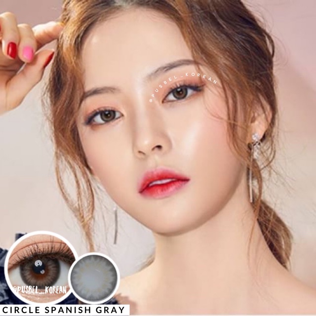 Softlens spanish circle blackpink gray &amp; brown