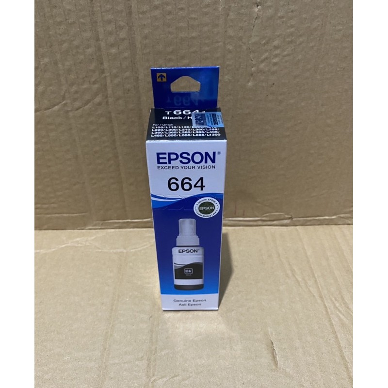 Tinta Epson Original L100 L110 L120 L200 L210 L220 L300 L310 L350 L355 L360 L360 L455 L550 L1300