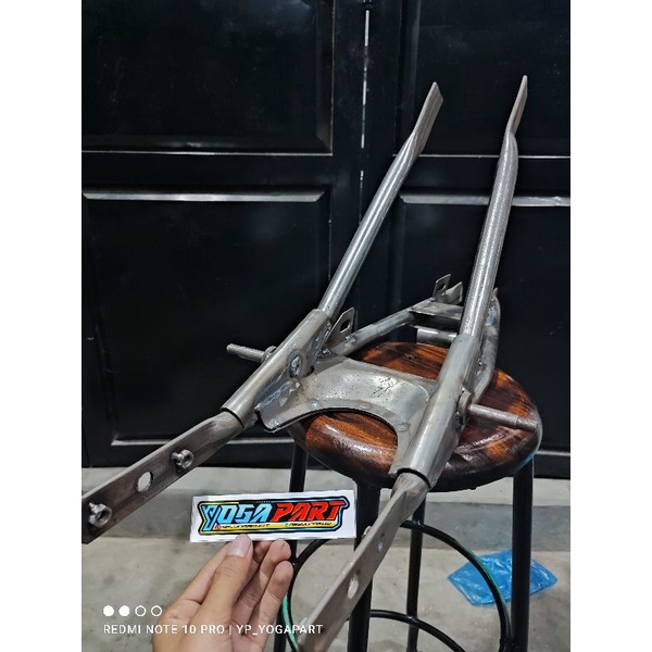 sambungan rangka belakang honda gl100 gl125 Gl 100 Gl 125 Honda k5 copy original tebal
