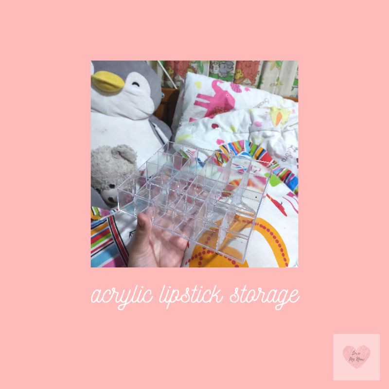 

[ PRELOVED ] TEMPAT LIPSTIK AKRILIK ACRYLIC.