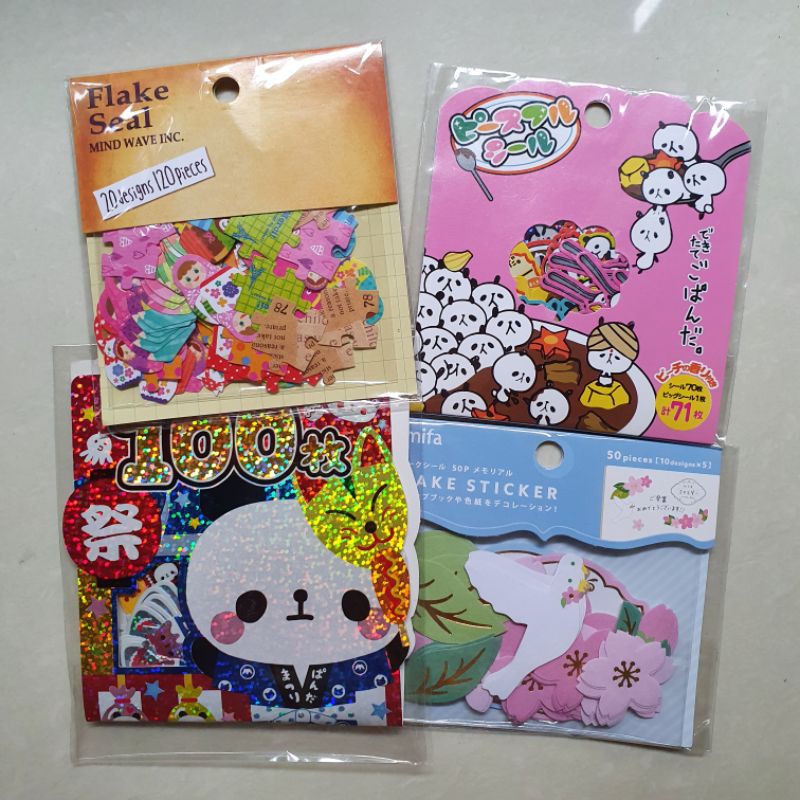 

kawaii sticker flakes for scrapbook and journal