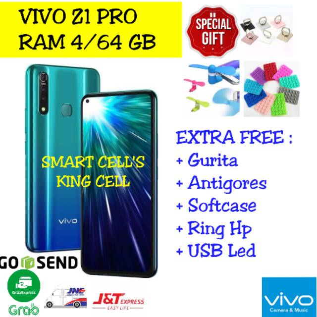 VIVO Z1 PRO RAM 4/64 GB GARANSI RESMI VIVO 1 TAHUN