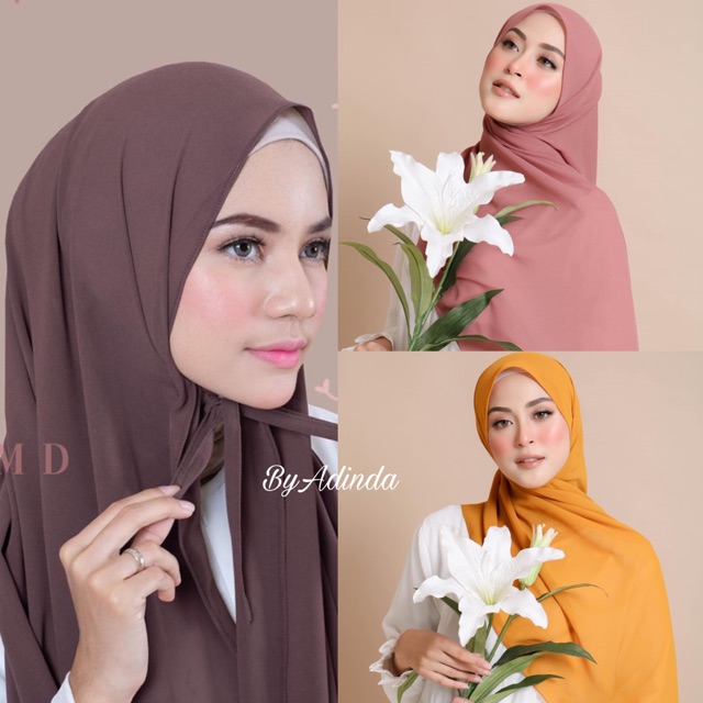 PASHMINA TALI DIAMOND ITALIANO PASMINA INSTANT HIJAB TALI