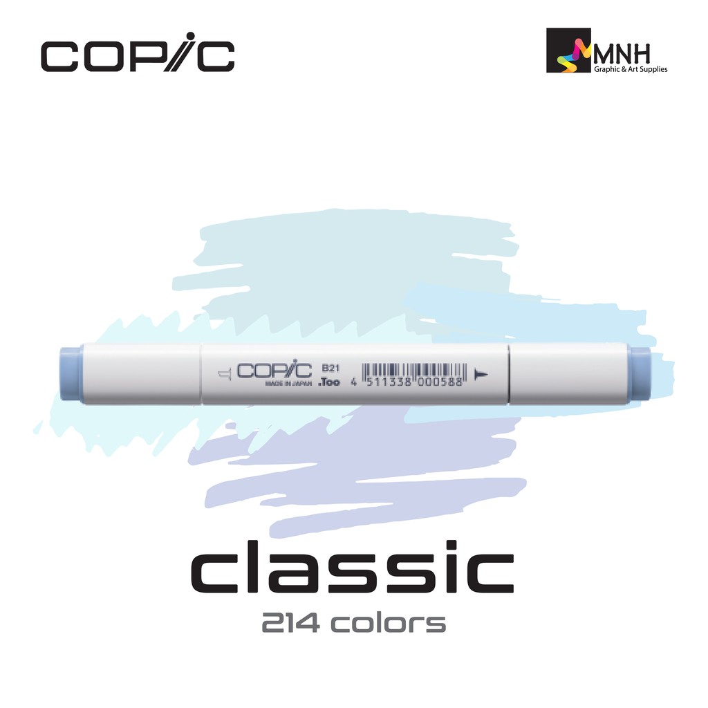 

Spidol Copic Classic Marker Blue Series (Satuan) B21 - B45