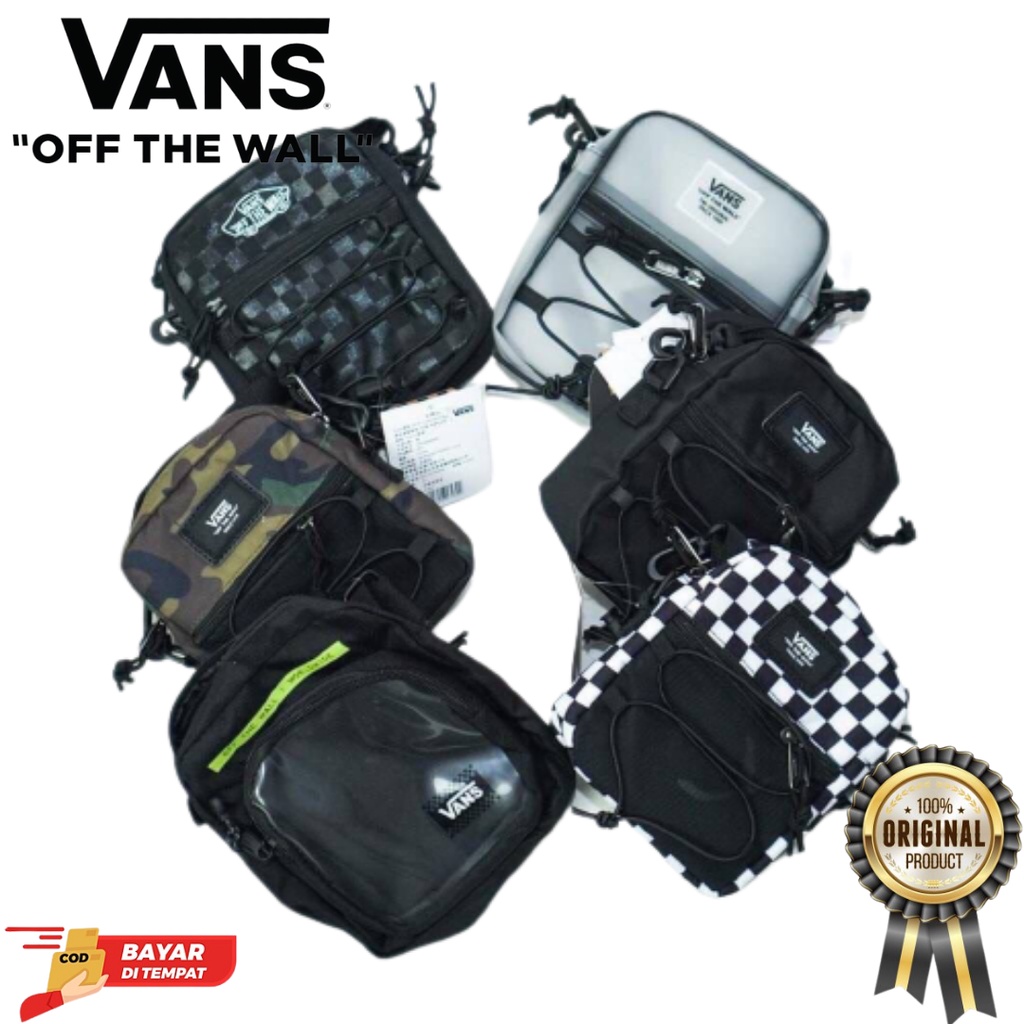 SALE DISKON! ORIGINAL VANS SLINGBAG / V4NS SHOULDERBAG / V4NS WAISTBAG / TAS BAHU V4NS 100% ORIGINAL BNIB