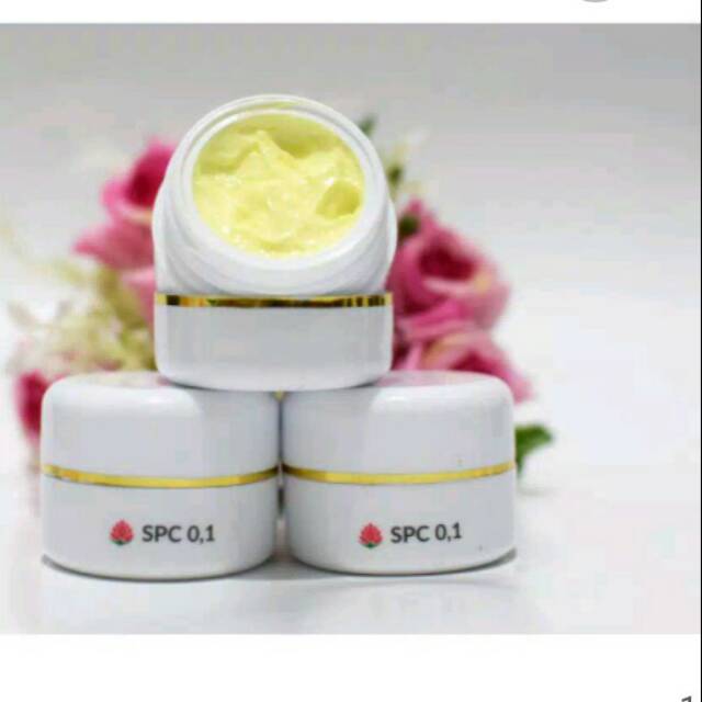 Crem putih glowing