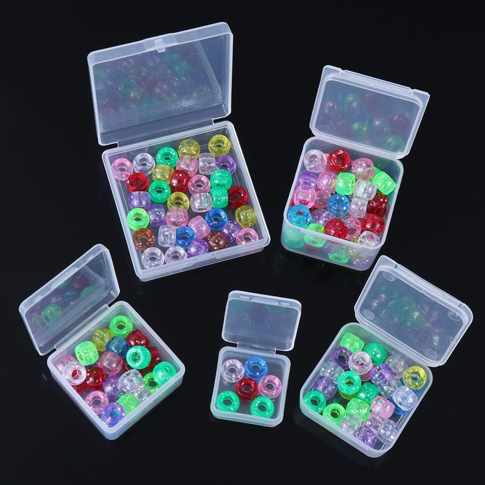 Nanas Kotak Penyimpanan Kecil Berguna Nail Art Screw Storage Plastik Perhiasan Organizer Case