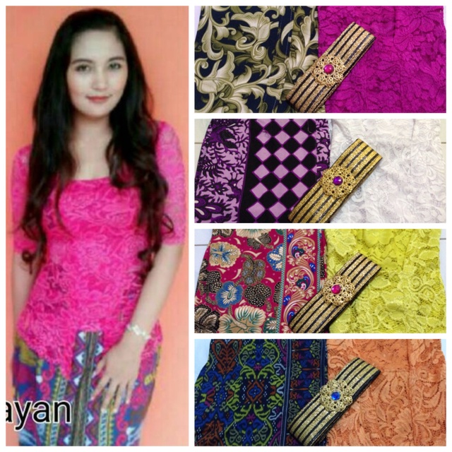 Set kebaya jadi kutubaru