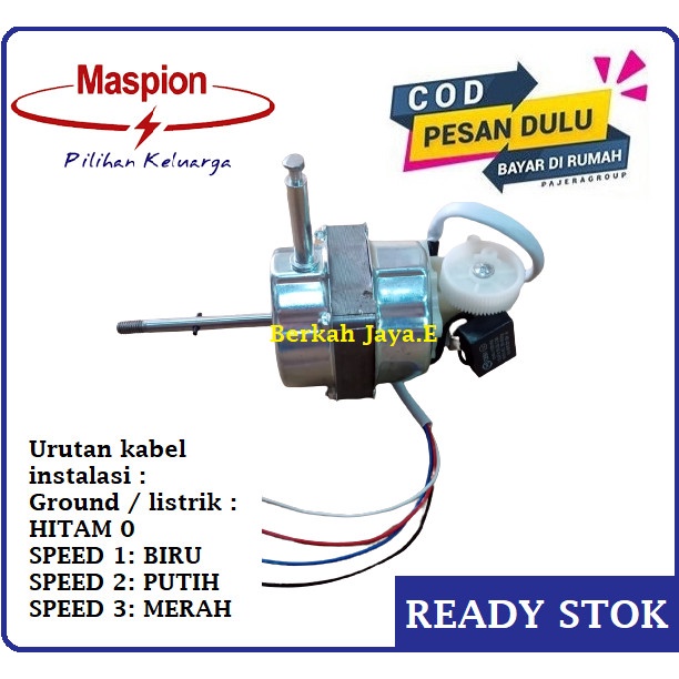 Dinamo Kipas Angin Maspion Motor Mesin Kipas Angin Maspion 3 Speed-Original