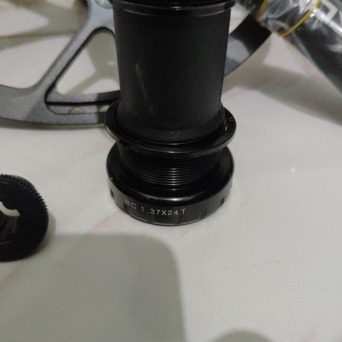 Promo Terbaru CRANK 56T SEPEDA LIPAT/MINION SEJENIS CRANK SYTE CHRONOS 56T HITAM ABU