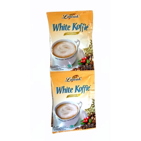 

Kopi Luwak White Koffie 20gr Renteng Isi 10pc Sachet