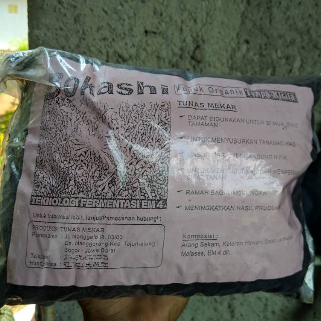 Pupuk bokashi per 1 kg