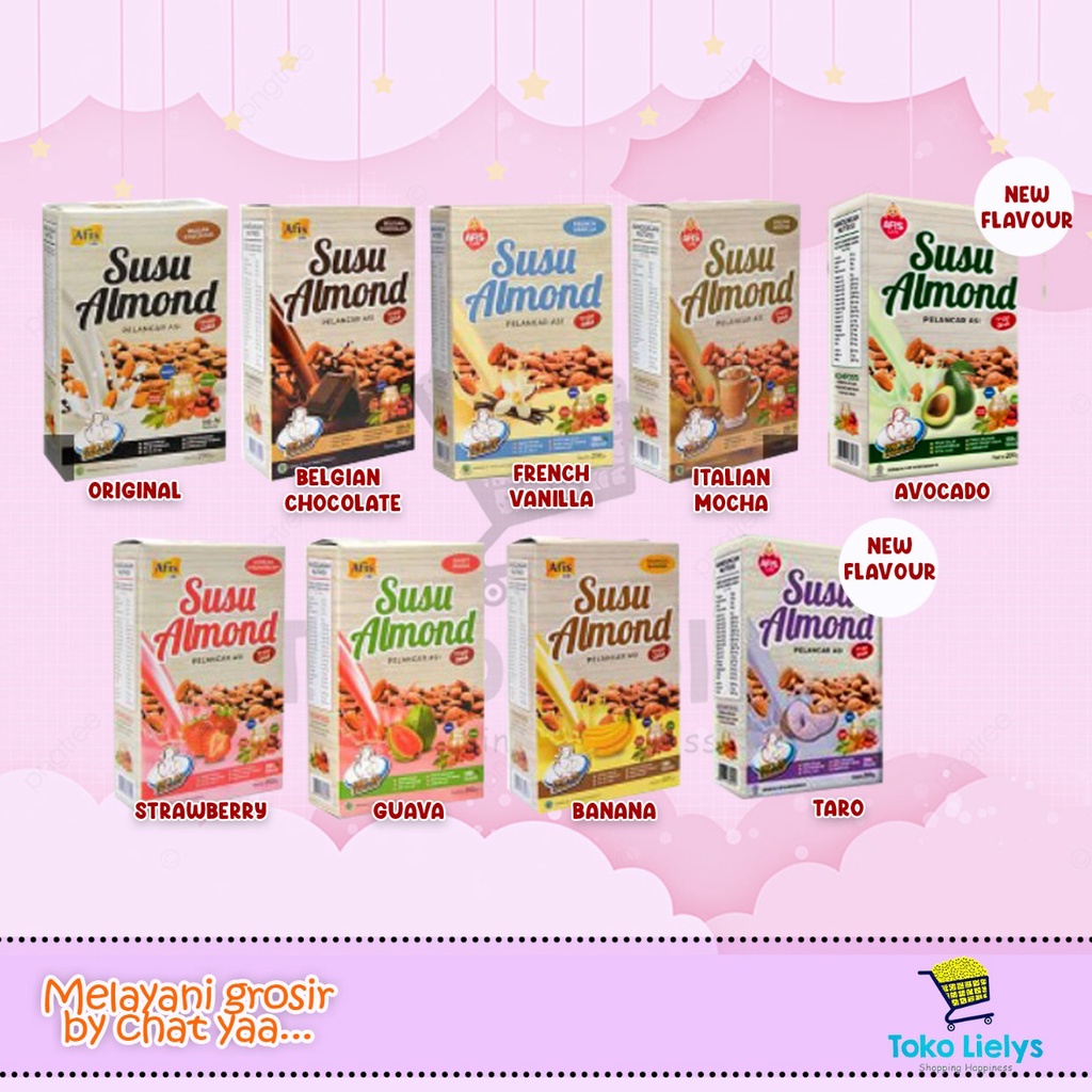 [BUY 1 GET 1] AFIS SUSU ALMOND PELANCAR ASI BOOSTER ASI