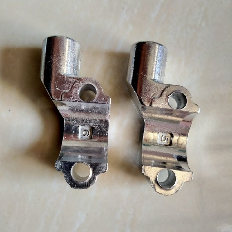 1 biji dudukan spion kanan Yamaha Mio Jupiter vega vega zr drat spion 14 barket drat spion mio all