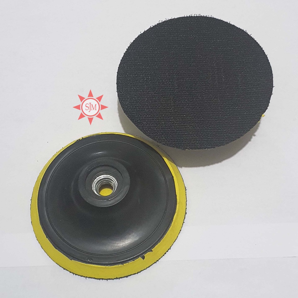 Tatakan Amplas Bulat 4&quot; / Rubber Pad