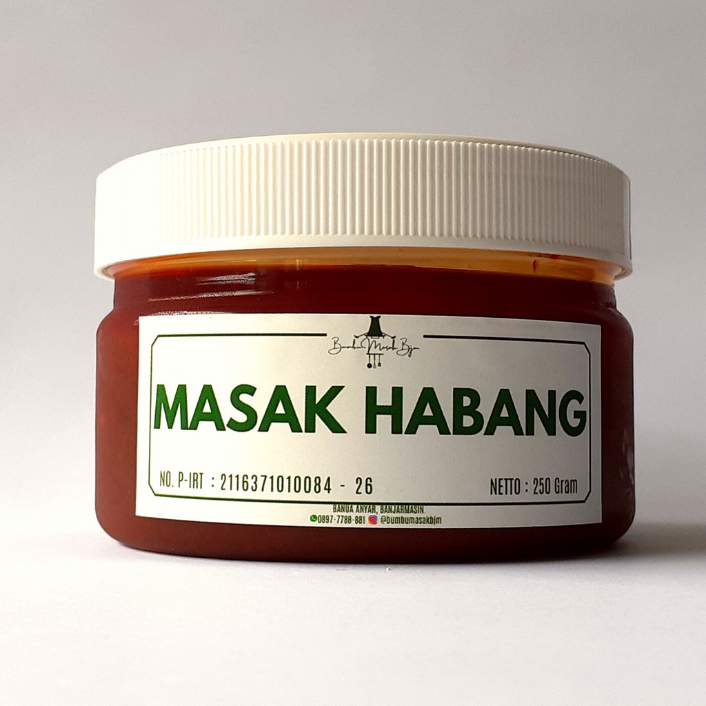 

Bumbu Masak Habang kemasan Toples 250gr