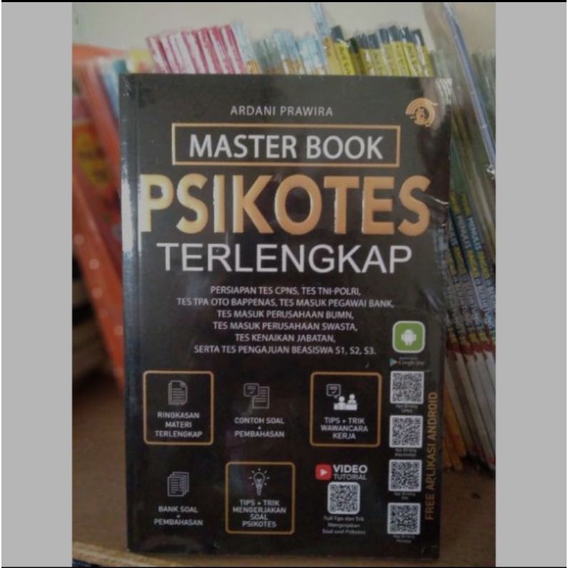 Master Book Psikotes Terlengkap ( Buku Psikotes Terlengkap) FREE KUAS KOMPUTER