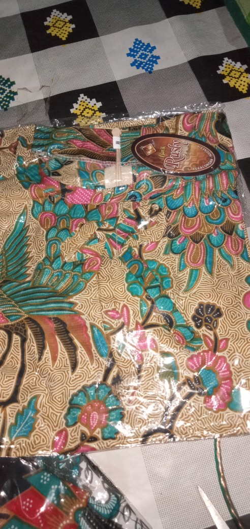 Atasan Batik Dolby Dolbi Dobby Doby Tenun Sutra Tulis Halus Katun Atbm Baron ,sarombit Atasan