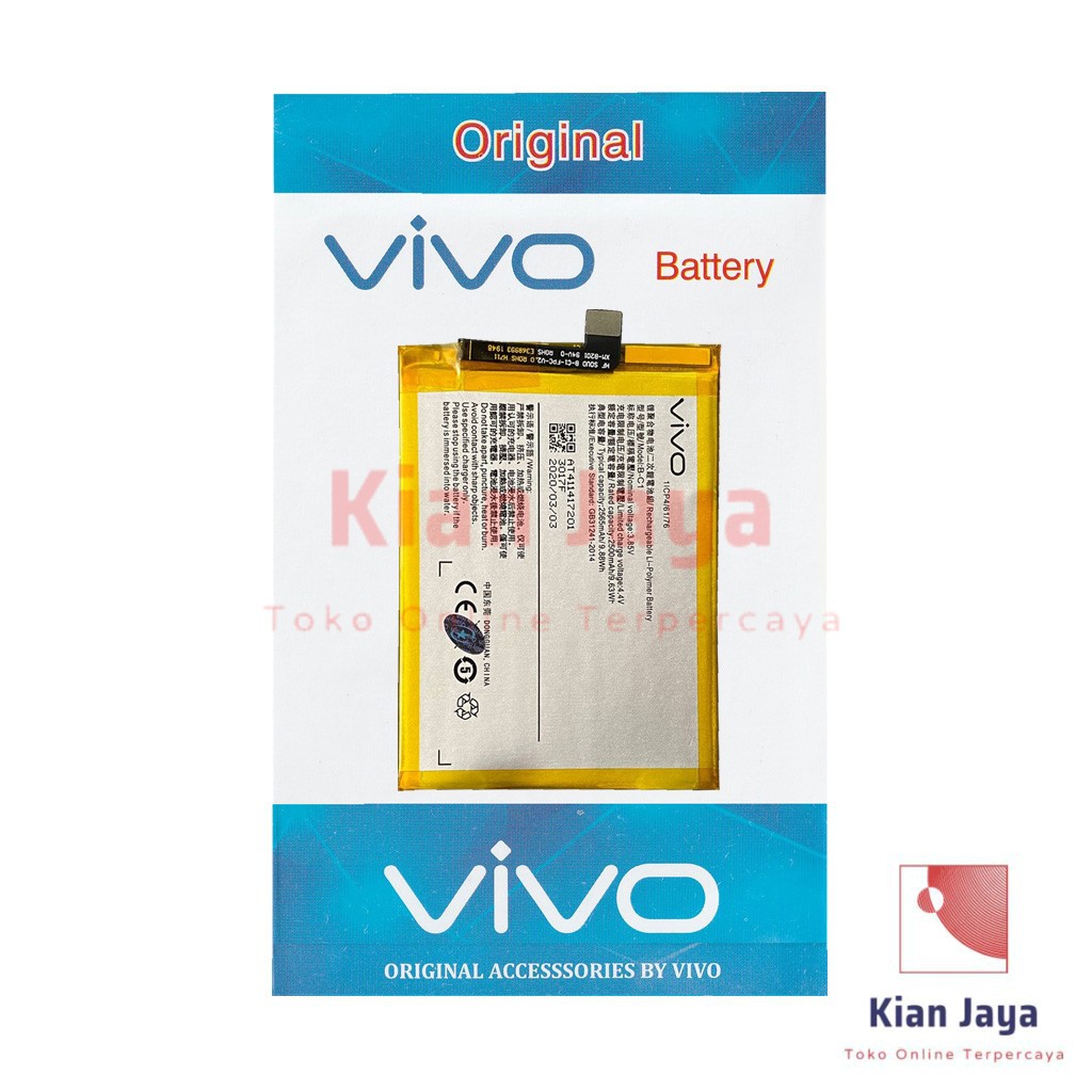 Baterai Original Handphone Vivo Y53 / B-C1 Batre Batrai Battery Hp BC1 100% Ori