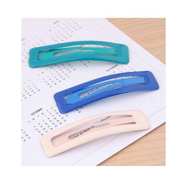 LRC Jepit Rambut  Fashion Color Square Hairpin A57939