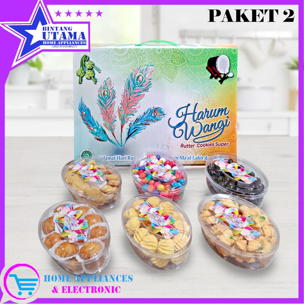 

(COD) [PROMO KHUSUS RAMADHAN]KUE KERING HARUM WANGI PAKET 2 KUE KERING PARCEL LEBARAN