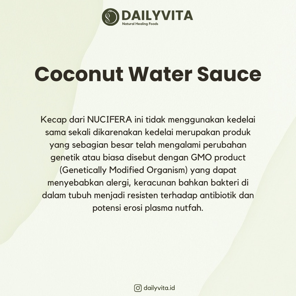 Nucifera Coconut Water Sauce 135ml &amp; 300 Ml (Kecap Manis)