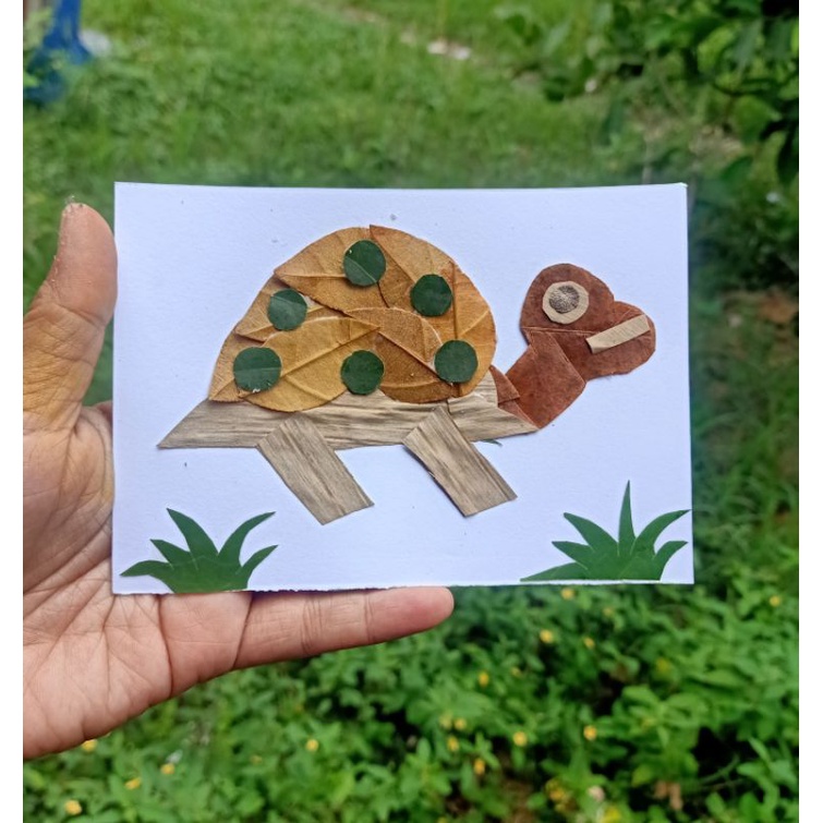 kolase daun mini kolase hewan kolase bingkai