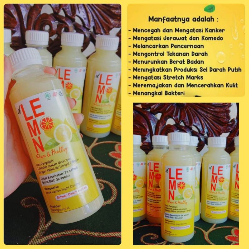 

sari lemon asli original tanpa campuran