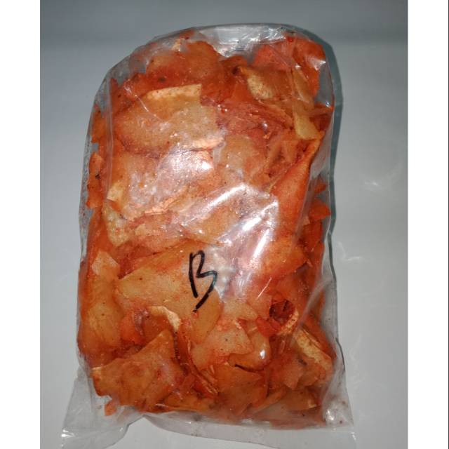 

Keripik pedas rasa BALADO PEDAS / keripik pedes / keripik singkong / keripik setan gurih