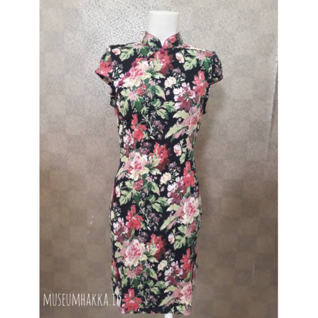 Mini dress Qipao cheongsam / women cheongsam dress