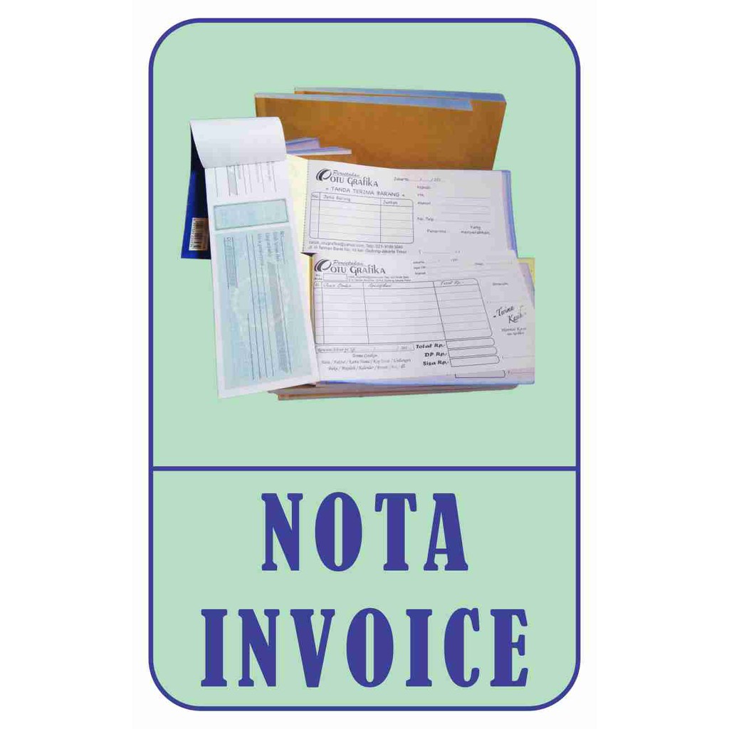 

nota invoice kwitansi