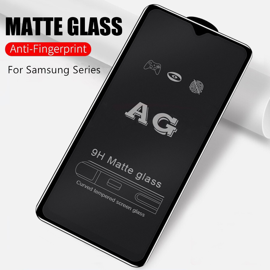 INFINIX HOT 12 PRO 12i 12 PLAY 12 11 11 PLAY  HOT 10 10S 10 PLAY TEMPERED GLASS MATTE ANTI MINYAK SCREEN GUARD GLARE TEMPRED FULL COVER PELINDUNG LAYAR