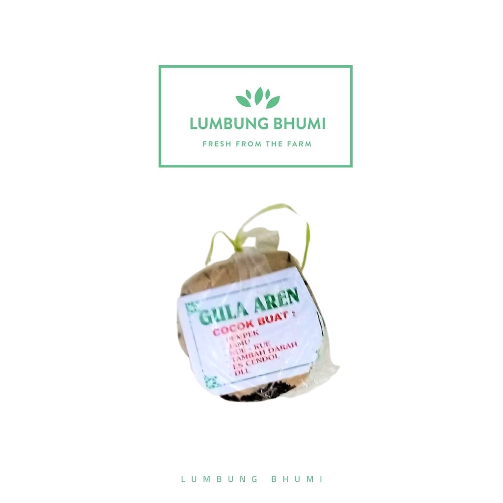 

Lumbung Bhumi - Gula Merah Aren 1 Pcs ( Bahan Pokok )