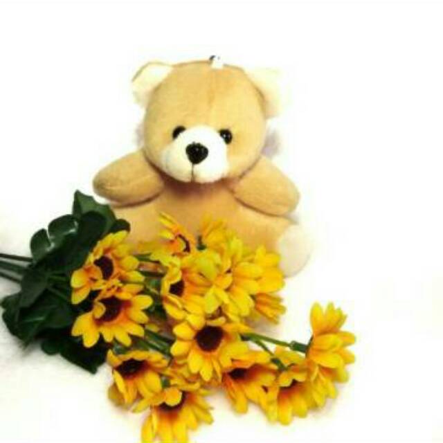 BONEKA BUKET TEDDY BEAR 13CM PREMIUM