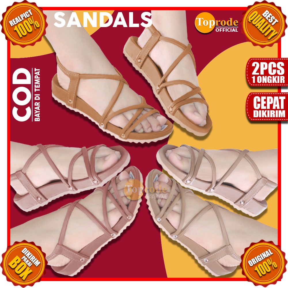 SANDAL TALI WANITA TERBARU KEKINIAN MURAH FLIP FLOP DEWASA FLAT TEPLEK SENDAL PEREMPUAN CEWEK CEWE IBU IBU PESTA KONDANGAN IMPORT REMAJA GLADIATOR SLIP FASHION KOREAN SLOP ORIGINAL SELOP SLIDE JELLY KARET KULIT CASUAL SANTAI WANITA SLIP ON POLOS  TT01