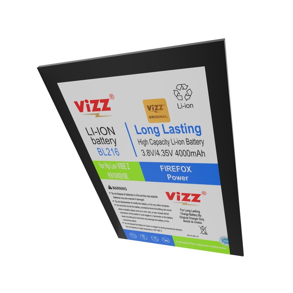 Vizz Baterai Lenovo BL216 / VIBE Z Original