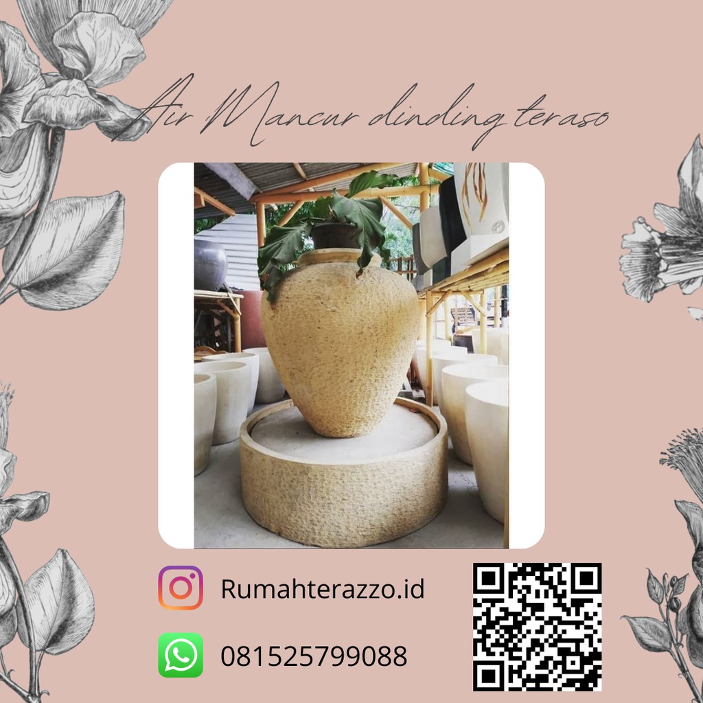 Air Mancur Gentong Terazzo