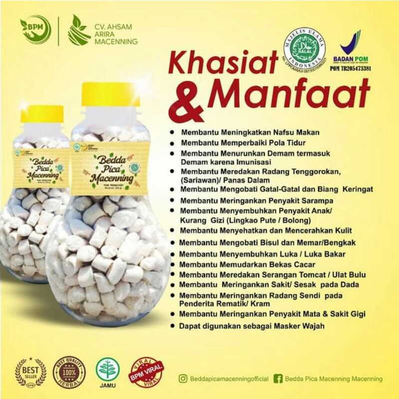 Bedak Pica Macenning