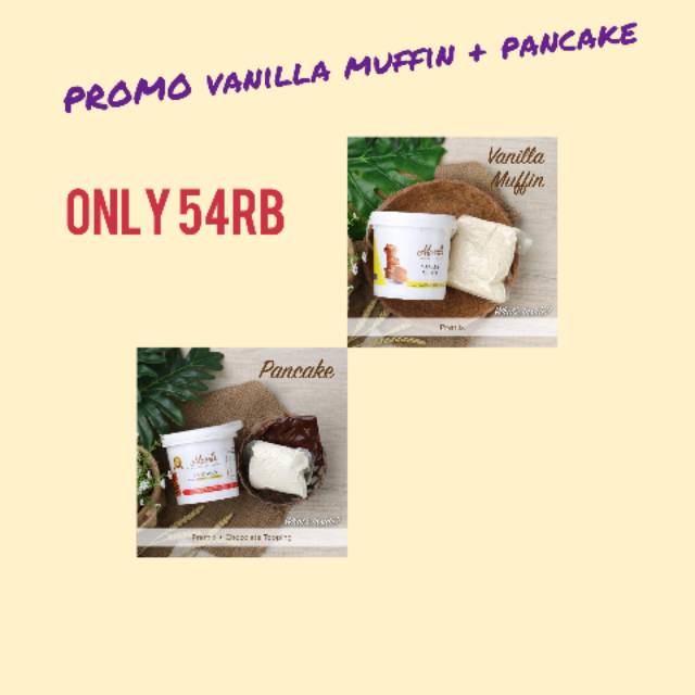 

Vanilla Muffin + Pancake