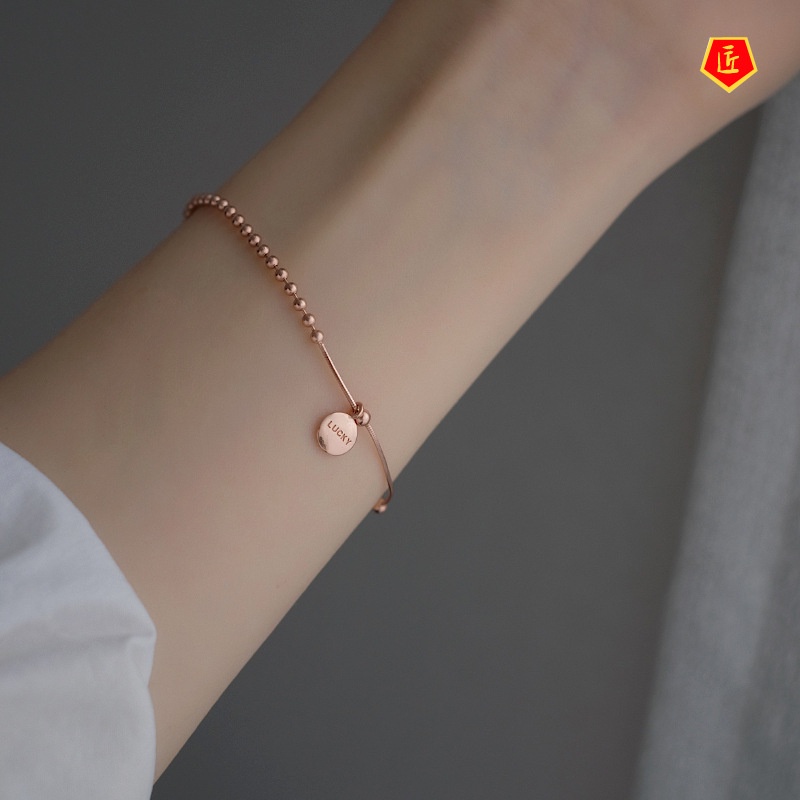 [Ready Stock]New Lucky Asymmetric Bracelet for Women