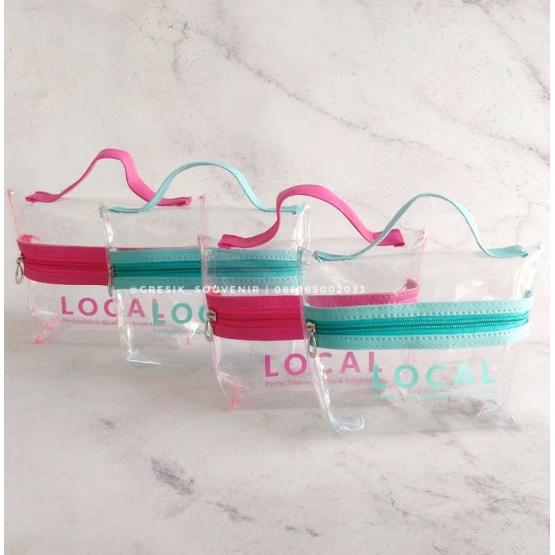 Clear pouch custom / pouch transparan / pvc pouch / pvc bag