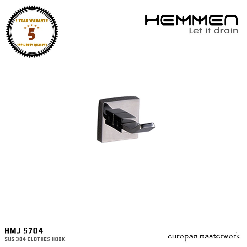 Hemmen Gantungan Baju / Clothes Hook HMJ5704 SUS304