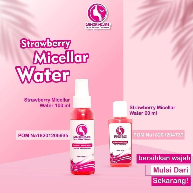 

Strawberry Micellar Water Drw Skincare