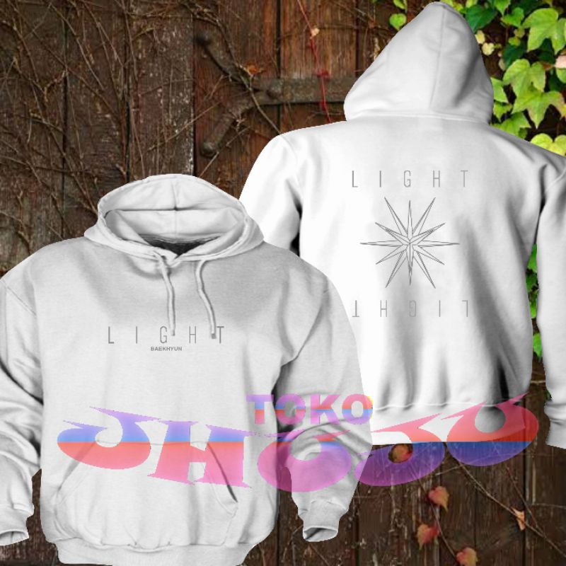 Jaket Hoodie Jumper EXO Baekhyun LIGHT