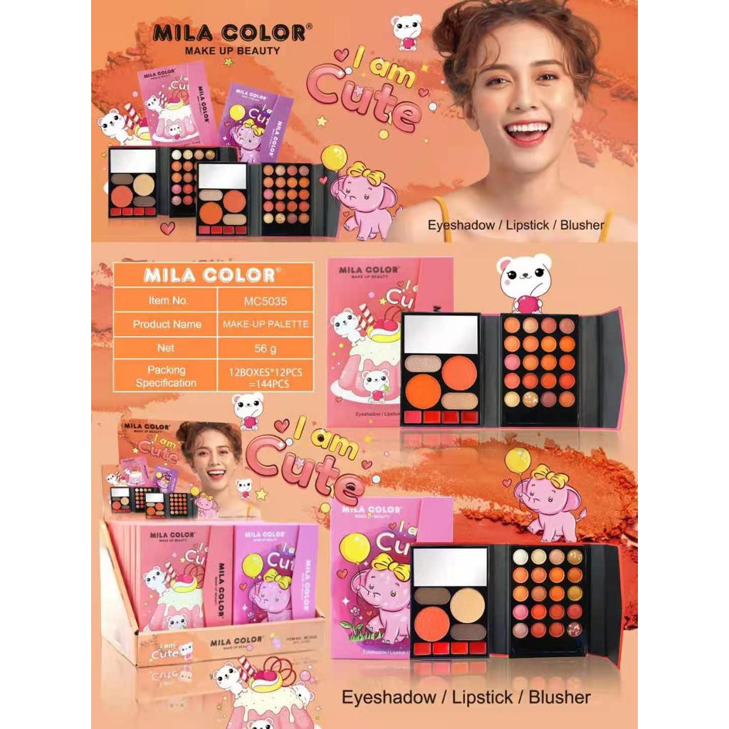 (cyber) cod MILA COLOR DOMPET EYESHADOW PALLETE