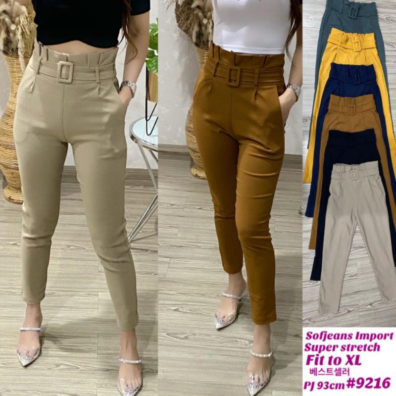 Celana Wanita Import Soft Jeans Strecth 9216 terlaris