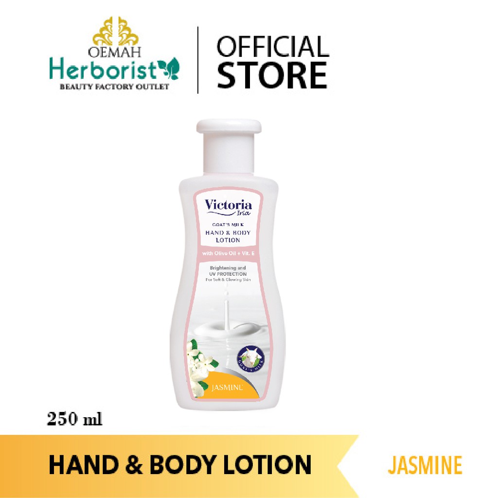 Victoria Iria Goat's Milk Hand and Body Lotion Jasmine 250ml