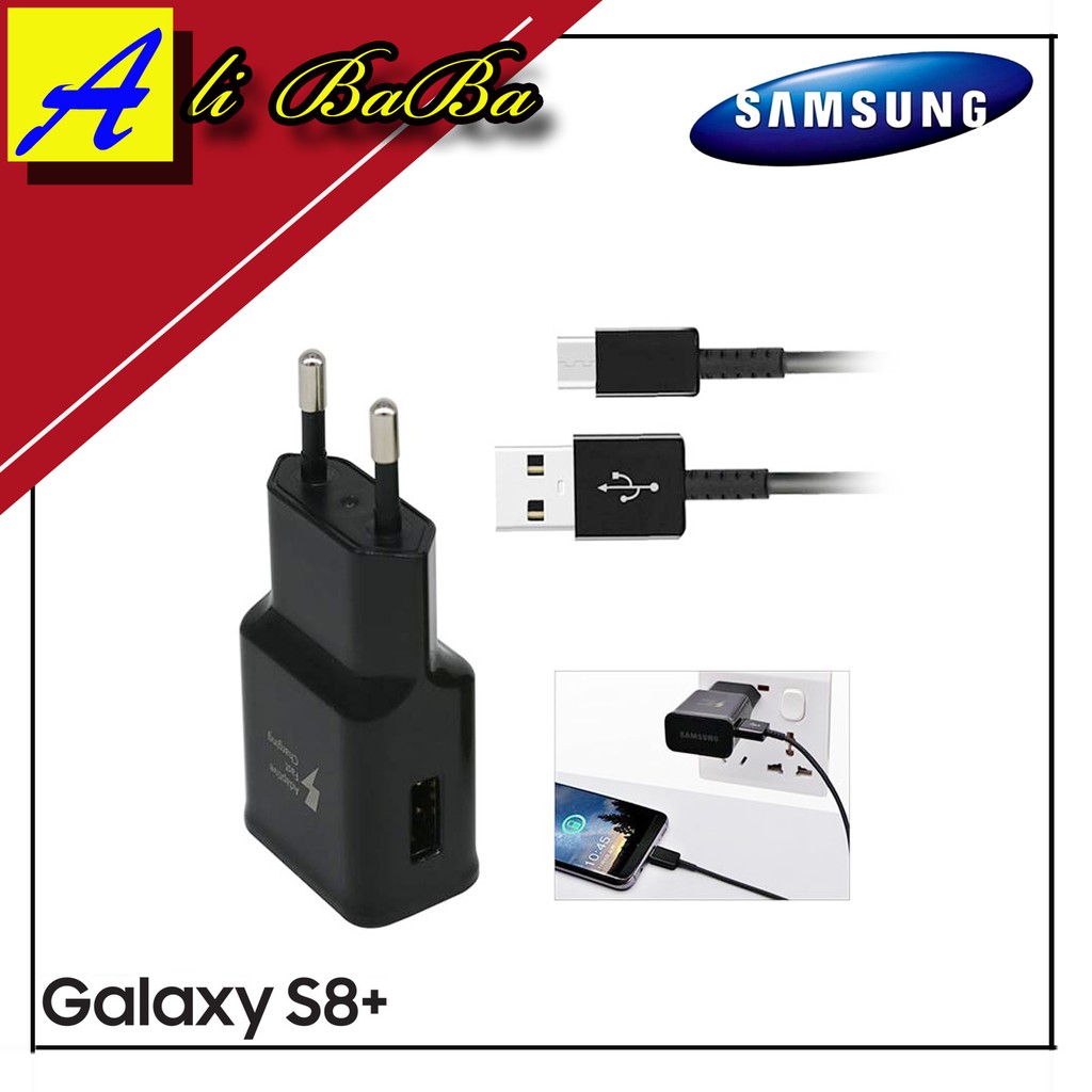 Charger Handphone Samsung Galaxy S8 S8Plus Adaptive Fast Charging Original SEIN Casan HP Cas Samsung