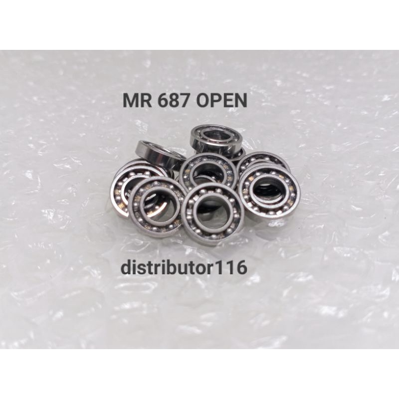 BEARING MINIATURE 687 OPEN 7*14*3,5